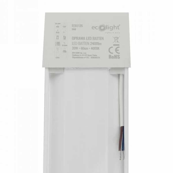 LED-ARMATUR Lysrender 60 cm 20W 4000K 2400lm IP20