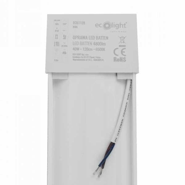LED-ARMATUR Lysrender 120 cm 40W 6500K 4800lm IP20