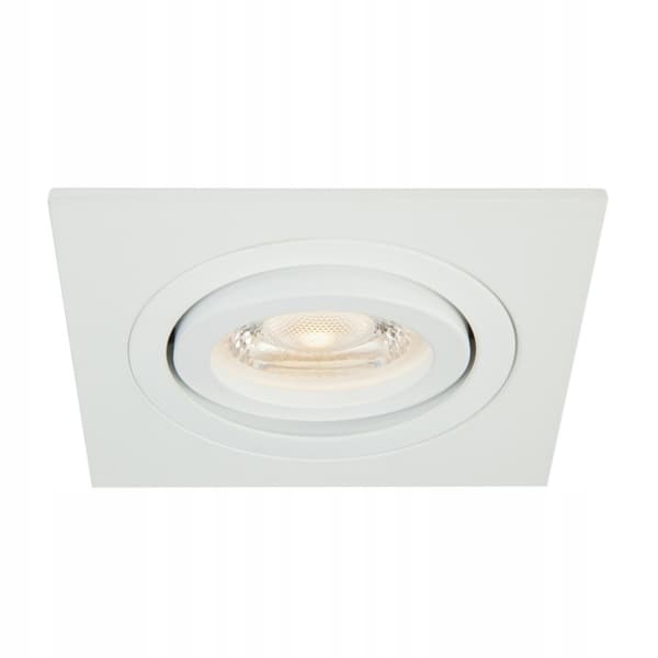 OZZO MINO 222-WH firkantet IP20 ALU hvid armatur