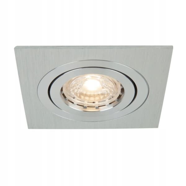 OZZO MINO 222-AL armatur. firkantet IP20 ALU aluminium