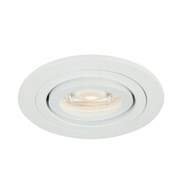OZZO MINO 212-WH rund IP20 ALU vit armatur