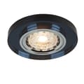 Miniatyrbillede 1 af 3: Fast spot OZZO VIDI rund glas sort