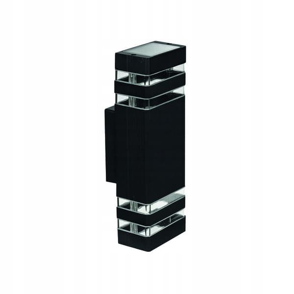 Fasadarmatur OE-1C 2XGU10 110x100x320 SVART