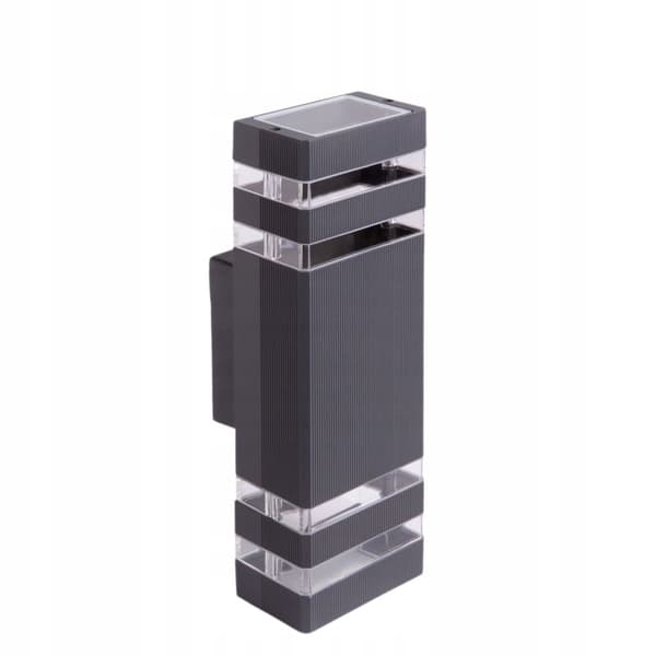 Fasadarmatur OE-1S 2XGU10 110x100x320 ANTRACIT