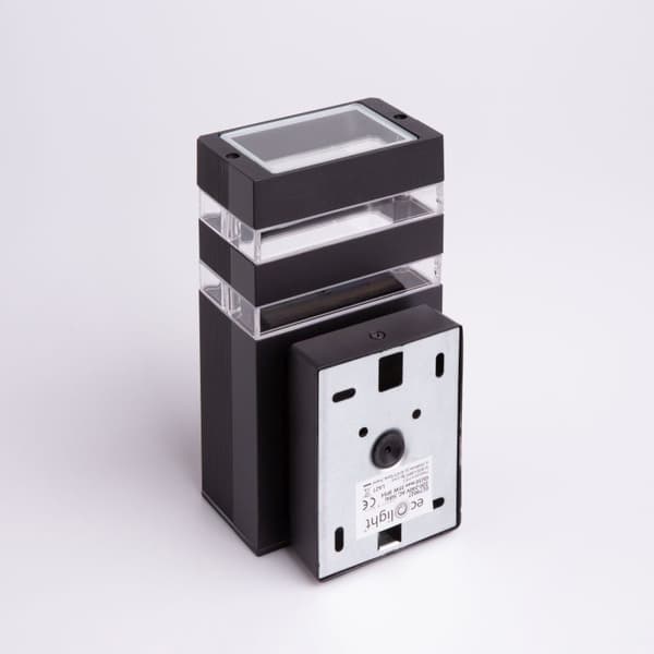 Facadearmatur OE-2C 1XGU10 110x105x200 SORT