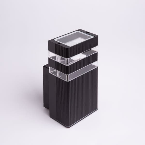 Facadearmatur OE-2C 1XGU10 110x105x200 SORT