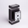 Miniatyrbillede 3 af 3: Facadearmatur OE-2C 2xGU10 100x110x240 SORT