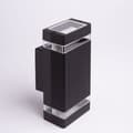 Miniatyrbillede 2 af 3: Facadearmatur OE-2C 2xGU10 100x110x240 SORT