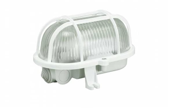 PVC 18W E27-kanallampa med IP44-galler