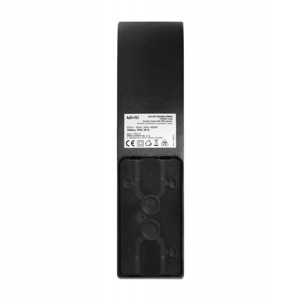 Havefacadelampe LED-væglampe 20W IP65 PIR