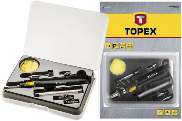 Kaasumikropoltin 12 ml 400 astetta C Topex 44E108