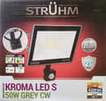Miniatyrbild 2 av 2: LED-strålkastare med rörelsesensor 50W 6500K IP65