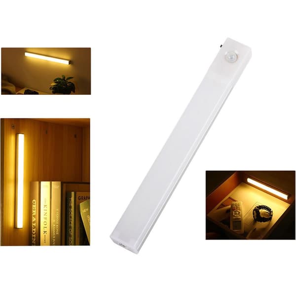 Trådlös LED Lampa med Rörelsesensor och Magnetfäste