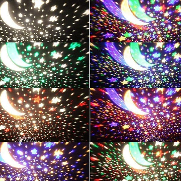 Stjärnprojektor Galaxy Nattlampa LED Stjärnhimmel för Barnrum