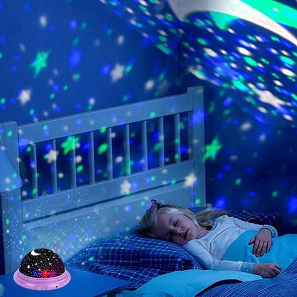 Stjärnprojektor Galaxy Nattlampa LED Stjärnhimmel för Barnrum