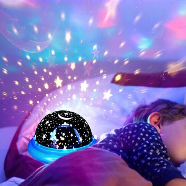 Stjärnprojektor Galaxy Nattlampa LED Stjärnhimmel för Barnrum