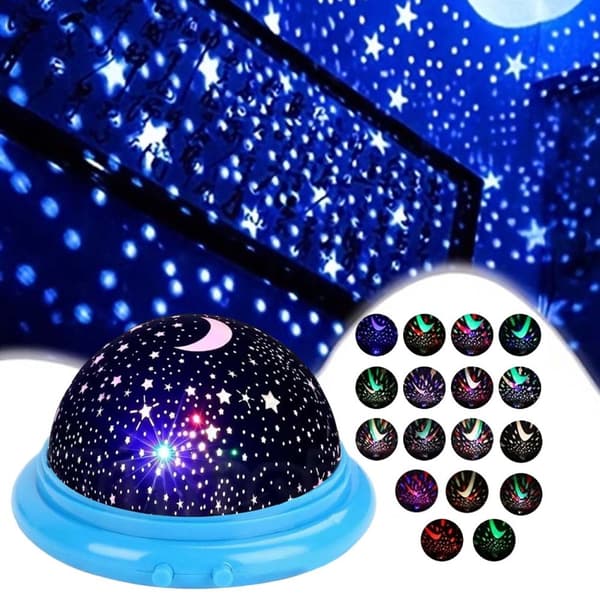 Stjärnprojektor Galaxy Nattlampa LED Stjärnhimmel för Barnrum