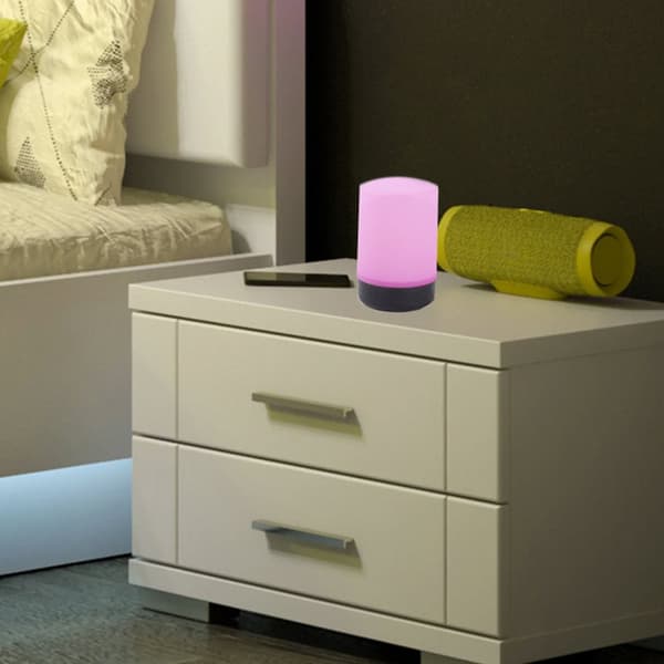 RGB LED-yövalo USB 8 vaihtuva väri