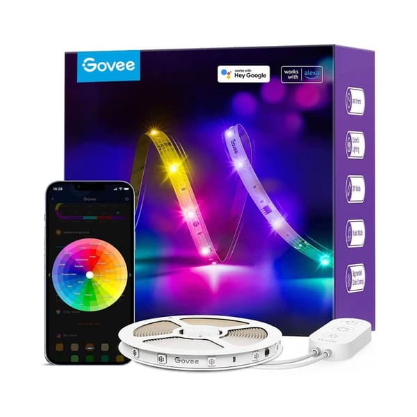 Govee H618A Smart stripelys Wi-Fi/Bluetooth Hvid