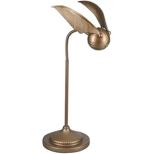 Bordslampa - PALADONE - Golden Snitch - Ledad - 3 ljuslägen - USB-strömförsörjning