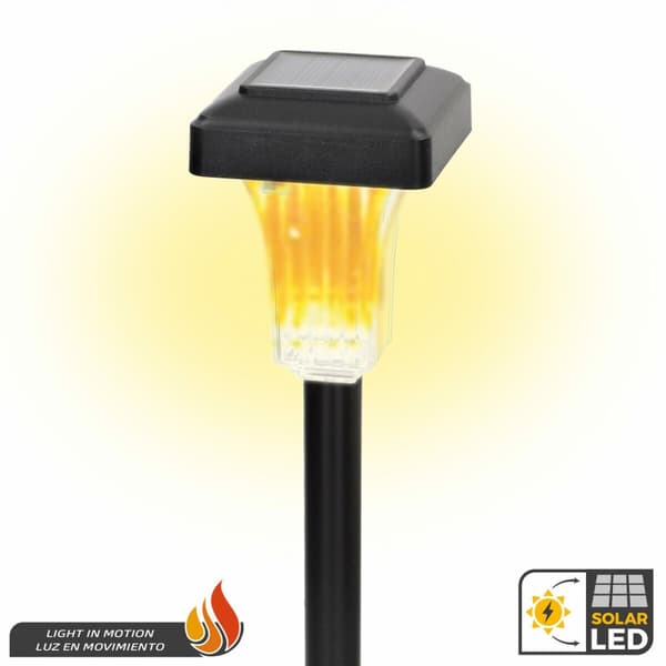 Solcellslampa Aktive 6 x 33 x 6 cm (6 antal)