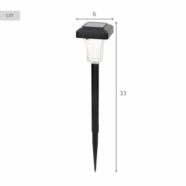 Solcellslampa Aktive 6 x 33 x 6 cm (6 antal)