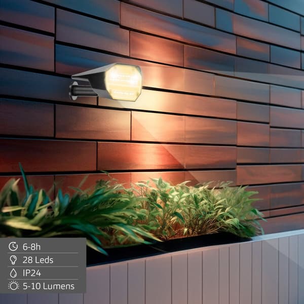 Solcellslampa Aktive 8 x 37 x 11 cm (6 antal)