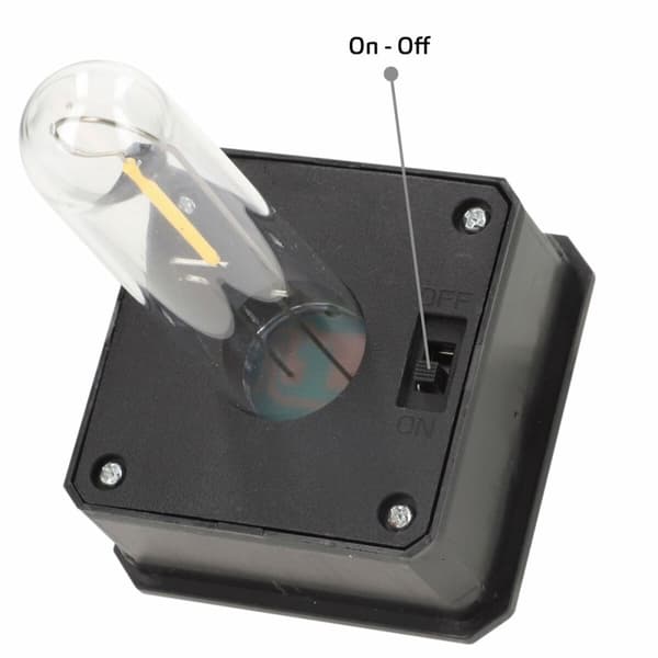 Solcellslampa Aktive 6 x 55 x 6 cm (4 antal)