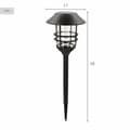 Miniatyrbilde 5 av 7: Solcellelampe Aktive 17 x 58 x 17 cm (2 enheter)