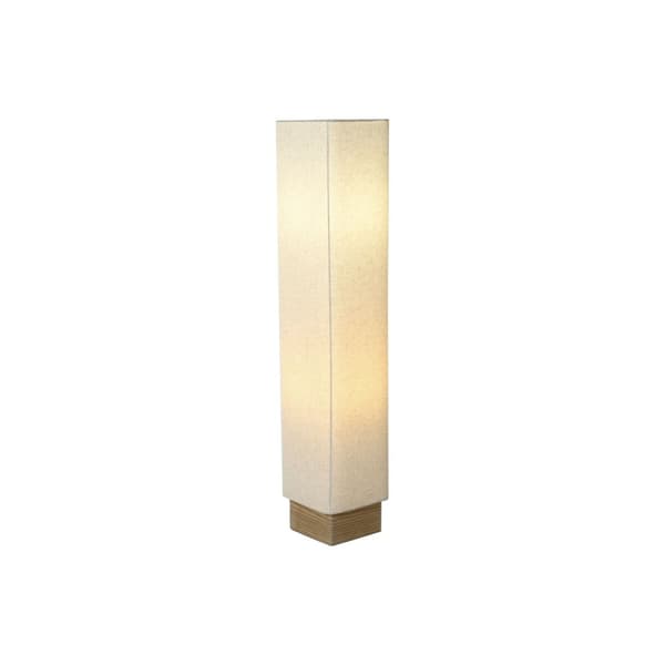 Golvlampa Home ESPRIT Beige Naturell 50 W 220 V 22 x 22 x 110 cm
