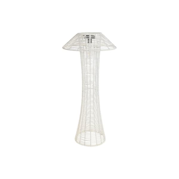 Solcellslampa Home ESPRIT Vit 35 x 35 x 76 cm
