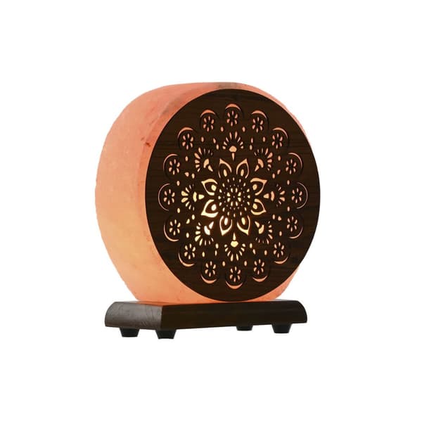 Bordslampa Home ESPRIT Brun Rosa 15 W 220 V