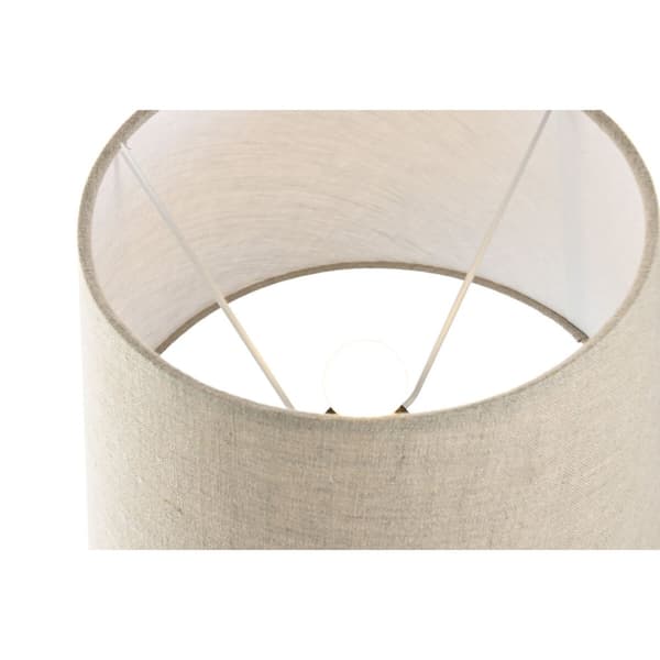 Bordslampa Home ESPRIT Beige Gyllene Naturell 50 W 220 V