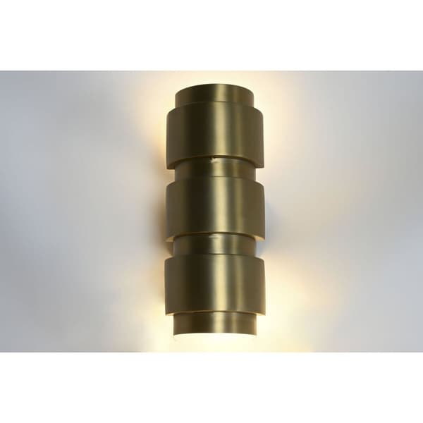 Vägglampa Home ESPRIT Gyllene 50 W 220 V 15 x 18 x 39 cm