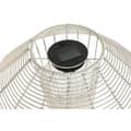 Miniatyrbillede 2 af 4: Solcellelampe Home ESPRIT Hvid 35 x 35 x 76 cm