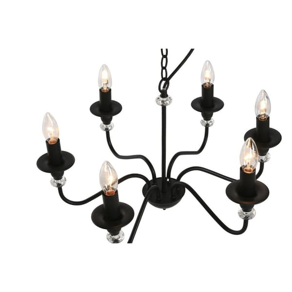 Kattolamppu Home ESPRIT Musta Metalli 25 W 54 x 54 x 46 cm