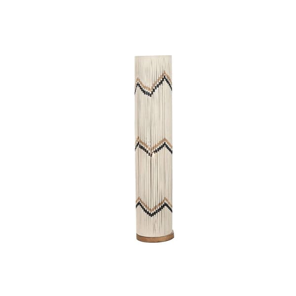 Golvlampa Home ESPRIT Beige Dvobarvna 50 W 220 V 25 x 25 x 125 cm