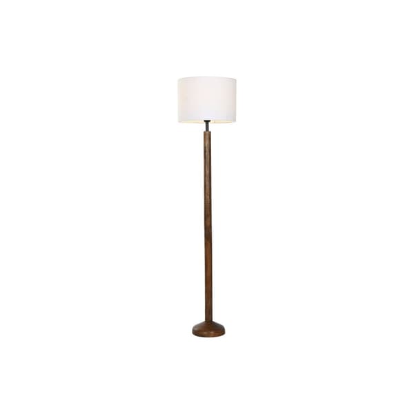 Golvlampa Home ESPRIT Beige Mörkbrun 60 W 220 V 35 x 35 x 156 cm
