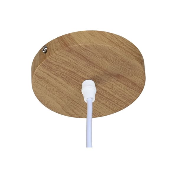 Taklampa Home ESPRIT Brun Bambu 50 W 40 x 40 x 30 cm
