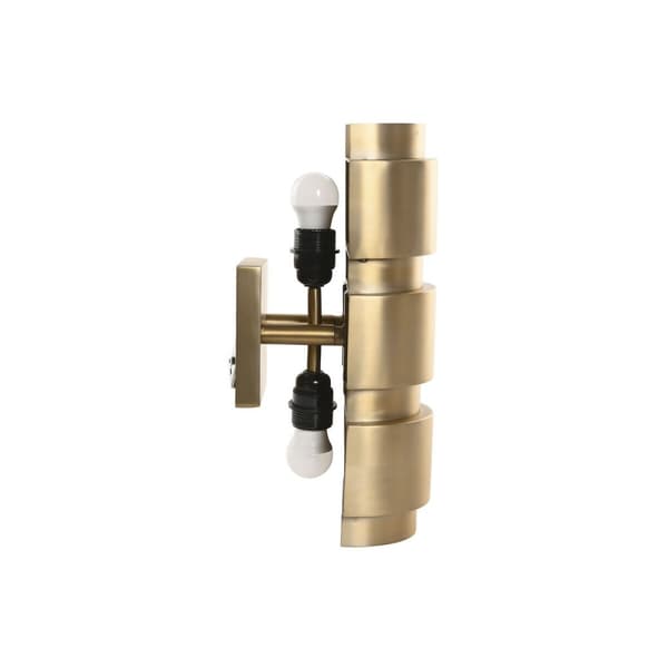 Vägglampa Home ESPRIT Gyllene 50 W 220 V 15 x 18 x 39 cm