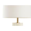 Miniatyrbild 3 av 5: Bordslampa Home ESPRIT Vit Beige Gyllene 50 W 220 V