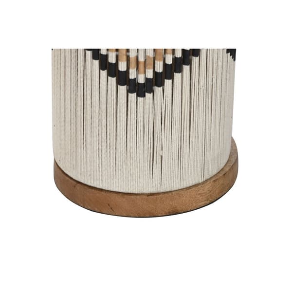 Golvlampa Home ESPRIT Beige Dvobarvna 50 W 220 V 25 x 25 x 125 cm