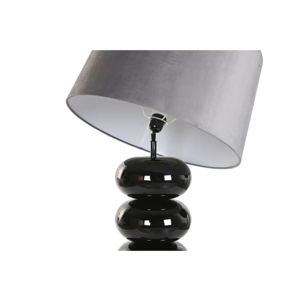 Bordslampa Home ESPRIT Svart Grå 50 W 220 V