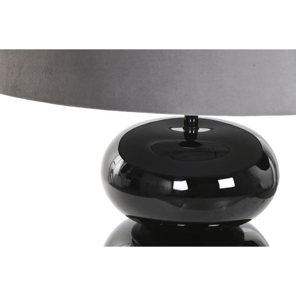 Bordslampa Home ESPRIT Svart Grå 50 W 220 V