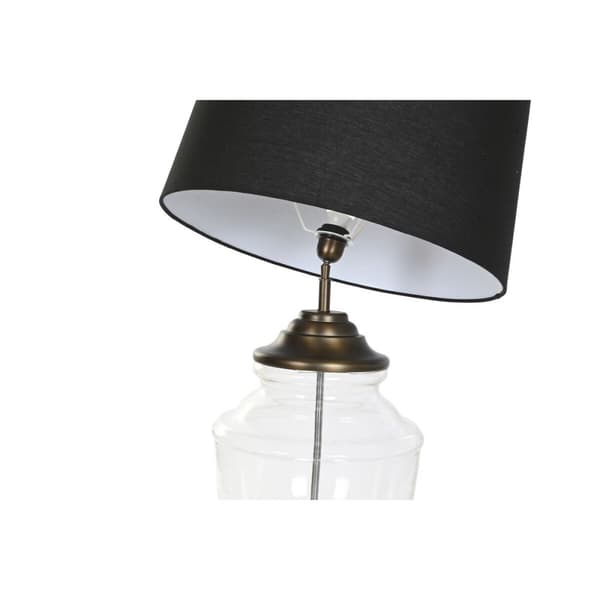 Bordslampa Home ESPRIT Svart Brons 50 W 220 V