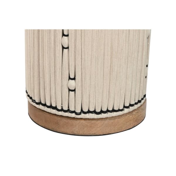 Golvlampa Home ESPRIT Brun Svart Beige 50 W 220 V 25 x 25 x 125 cm