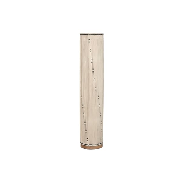 Golvlampa Home ESPRIT Brun Svart Beige 50 W 220 V 25 x 25 x 125 cm