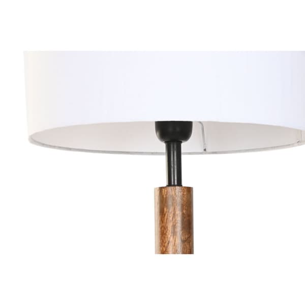 Golvlampa Home ESPRIT Beige Mörkbrun 60 W 220 V 35 x 35 x 156 cm