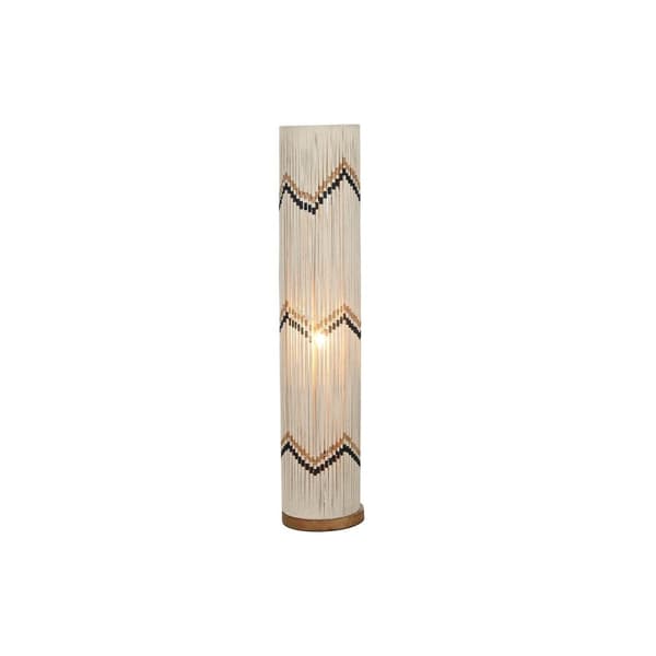 Gulvlampe Home ESPRIT Beige To-farvet 50 W 220 V 25 x 25 x 125 cm