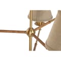 Miniatyrbilde 5 av 8: Taklys Home ESPRIT Beige Gyllen Messing 25 W 113 x 113 x 132 cm